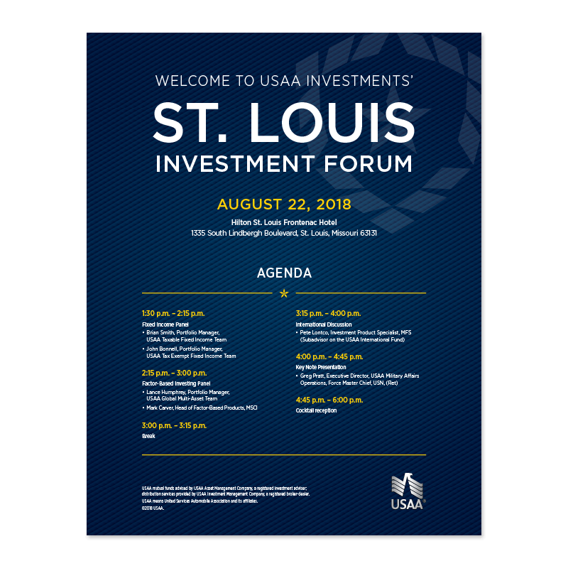 2018 St. Louis Investment Forum Poster