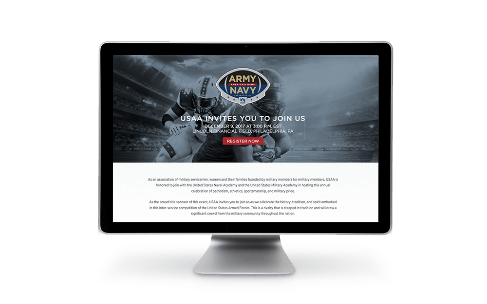 Army Navy Game Website