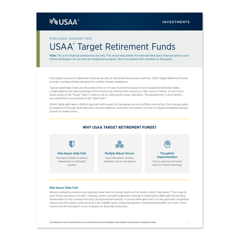 USAA Target Retirement Funds
